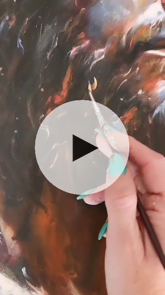 ArteDiAlina.com painting: King of our souls